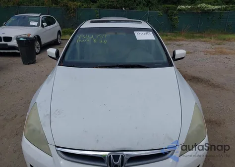 2006 Honda Accord Sdn Ex-L V6 z USA, uszkodzony, nr VIN 1HGCM66536A014129